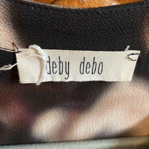 Debt Debo Size XS dress with waist tie - Picture 3 of 6